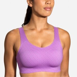 Brooks Purple High Impact Sports Bra Size Small